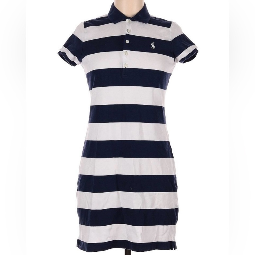 Ralph Lauren Cotton Mesh Polo dress